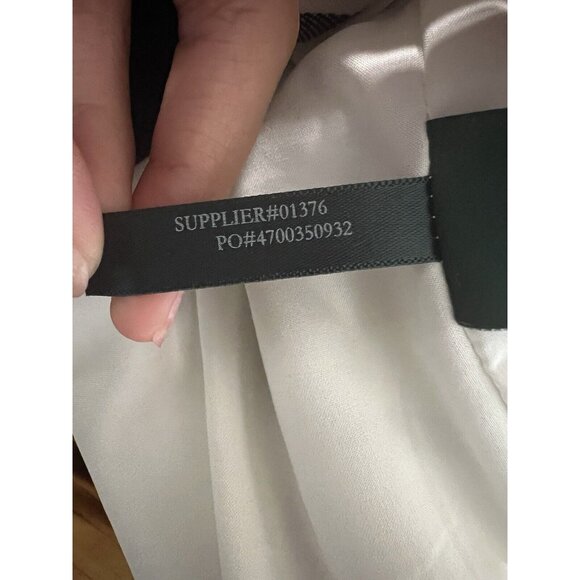 Lauren Ralph‎ Lauren Women Stripe Dress Formal Party Cocktail Size 10 Wedding - Picture 9 of 11